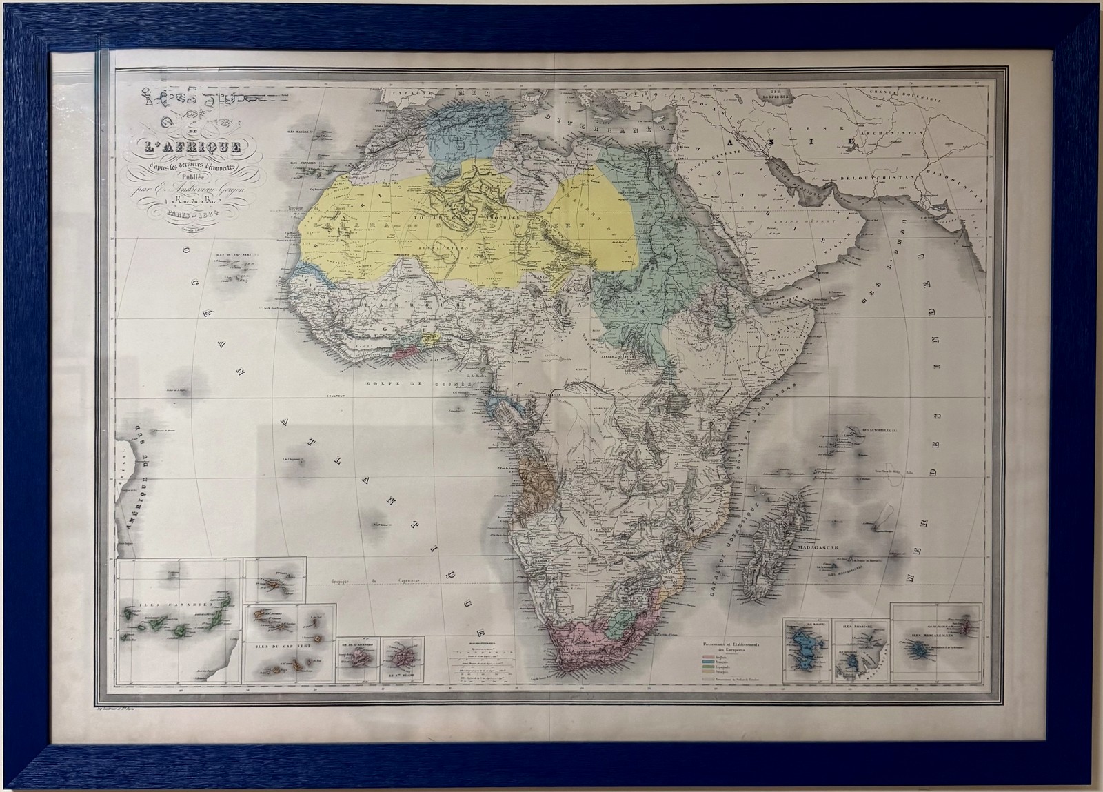 Carte de l'Afrique